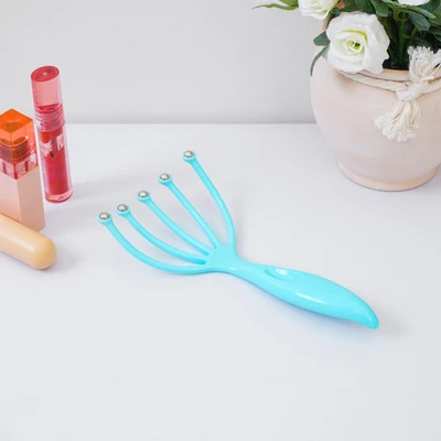 Gambar Ataru Stik Pijat Kepala Plastik - Biru