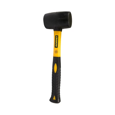 Gambar Krisbow Palu Karet 680 Gr Lrrhb24 - Hitam