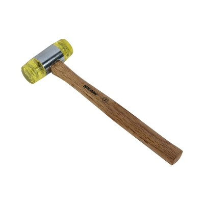 Gambar Krisbow Palu Plastik Dengan Handle Kayu 4 cm - Kuning