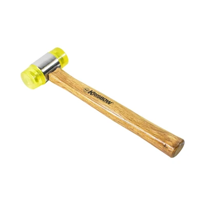 Gambar Krisbow Palu Plastik Handle Kayu 4.5 cm