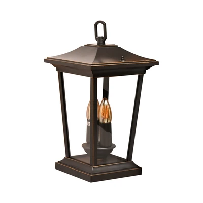 Gambar Eglare English Lampu Dinding 2L - Hitam