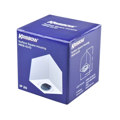 Gambar Krisbow Soket Lampu Sorot LED GU10 - Putih