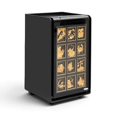 Gambar Lucell Brankas Tahan Api Fingerprint Zodiac 87.7x50.2x50.1 cm LU-2000 - Hitam