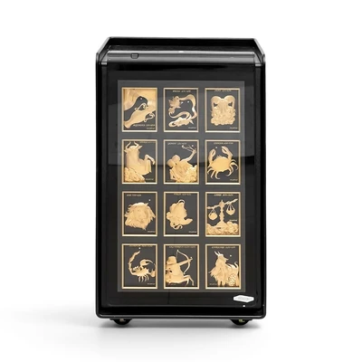 Gambar Lucell Brankas Tahan Api Fingerprint Zodiac 87.7x50.2x50.1 cm LU-2000 - Hitam