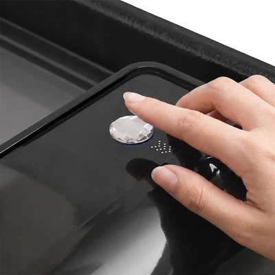 Gambar Lucell Brankas Tahan Api Fingerprint Goldenkiss 112x62.5x60 cm LU-3000 P-3 - Hitam