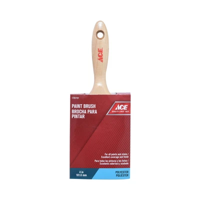 Gambar Ace 10 Cm Kuas Cat Sintetis Handle Kayu