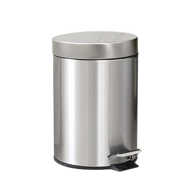 Gambar Informa Tempat Sampah Pedal Stainless Steel Fingerprint Proof 3 Liter - Silver