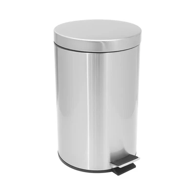 Gambar Informa Tempat Sampah Pedal Stainless Steel Fingerprint Proof 20 Liter - Silver