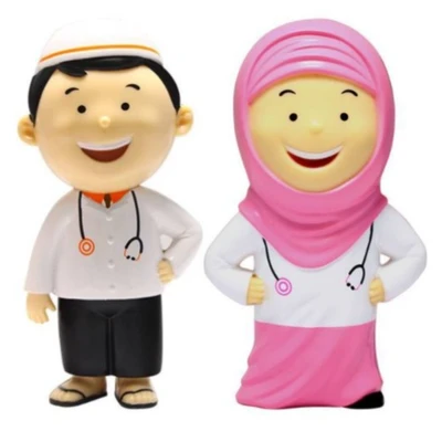 Gambar Al-qolam Boneka Hafiz Junior Dokter Series