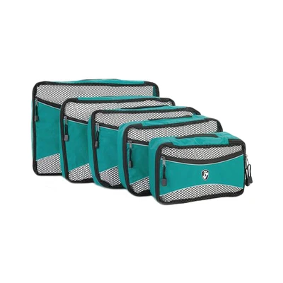 Gambar Heys Tas Organizer Toiletry Ecotex 5 Pcs - Tosca