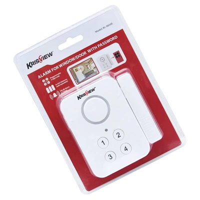Gambar Krisview Alarm Pintu/Jendela Dengan Password - Putih