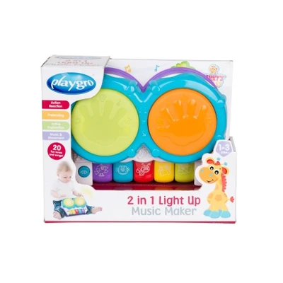 Gambar Playgro 2 In 1 Light Up Music Maker 112860