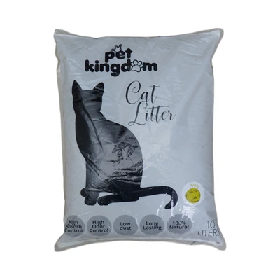 Gambar Pet Kingdom Pasir Kucing Quick Clumping Apple 10 Liter