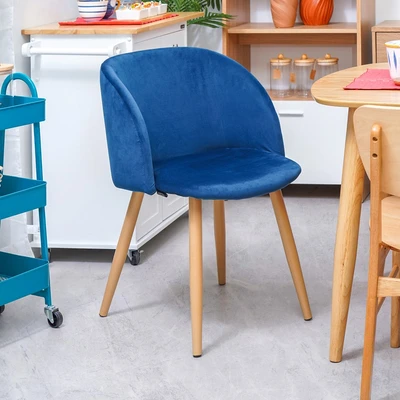 Gambar Informa Heinz Kursi Makan Fabric - Biru
