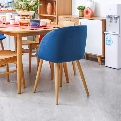 Gambar Informa Heinz Kursi Makan Fabric - Biru