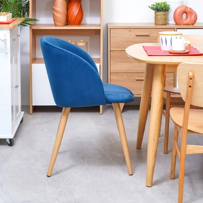 Gambar Informa Heinz Kursi Makan Fabric - Biru