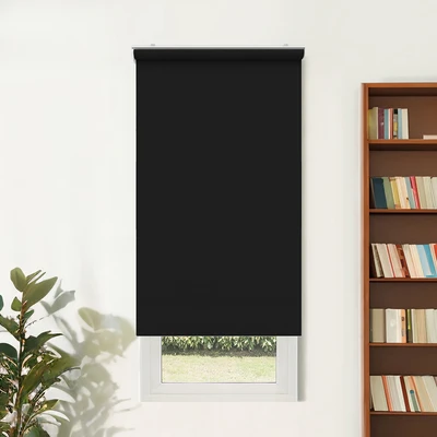 Gambar Arai 90x250 Cm Roller Blind Solar Screen - Hitam