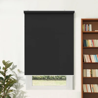 Gambar Arai 120x250 Cm Roller Blind Solar Screen - Hitam