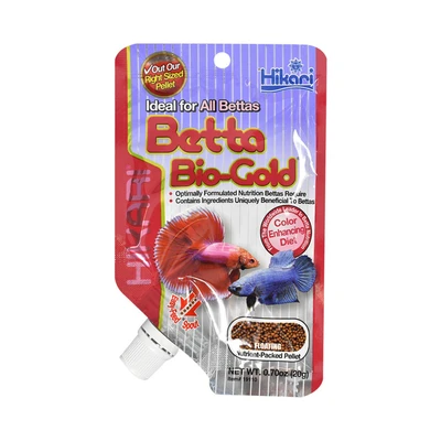 Gambar Hikari Makanan Ikan Betta Bio Gold 20 gr