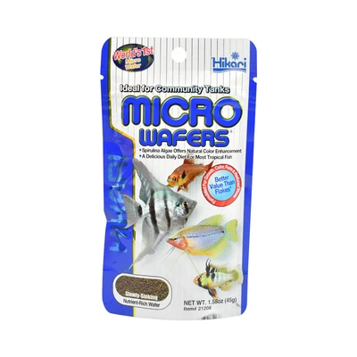 Gambar Hikari Makanan Ikan Micro Wafers 45 gr