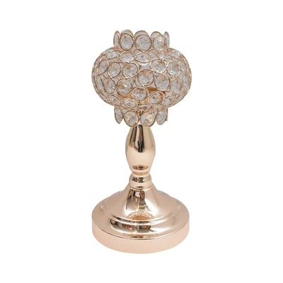 Gambar Informa Tempat Lilin Dekorasi 6-1A 13x13x24 cm - Gold