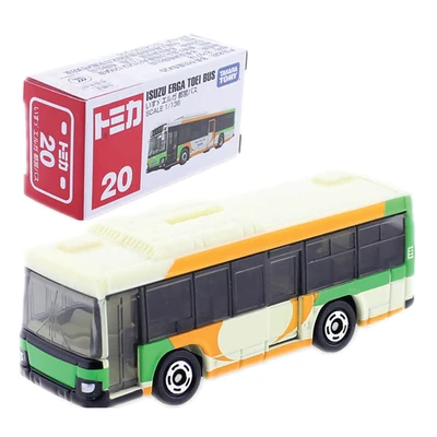 Gambar Tomica Diecast Mobil Regular Car 20 Isuzu Erga Toei Bus