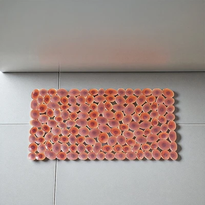 Gambar Informa Keset Kamar Mandi PVC Stone 39x69 cm - Cokelat