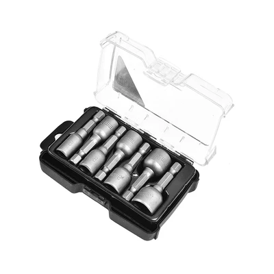 Gambar Tactix Mata Bor Magnetic Nut Driver 7 Pcs