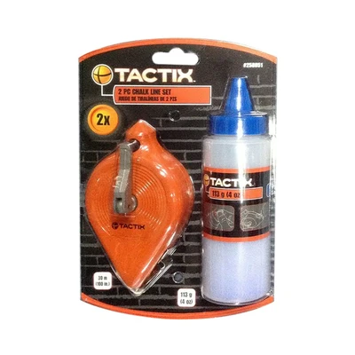 Gambar Tactix Set Chalk Line 2 Pcs
