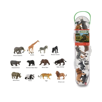 Gambar Collecta Miniatur Box Of Mini Wild Animals