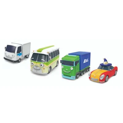 Gambar Tayo Set 4 Pcs Diecast Mobil Style Mini Car