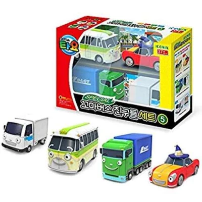 Gambar Tayo Set 4 Pcs Diecast Mobil Style Mini Car