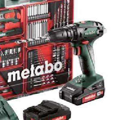 Gambar Metabo Set Bor Cordless Workshop Sb18 (Bt) 602245880