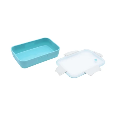 Gambar Smash Wadah Makanan 21x14x6 cm - Biru