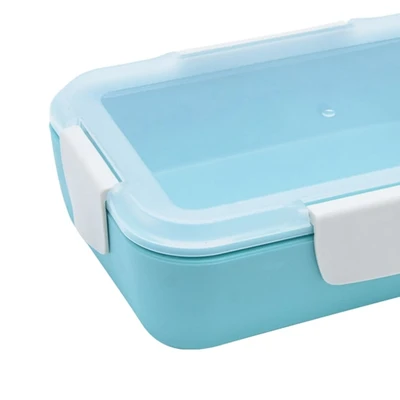 Gambar Smash Wadah Makanan 21x14x6 cm - Biru