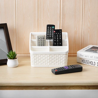 Gambar Informa Tempat Remote TV Polka Ukuran L - Putih