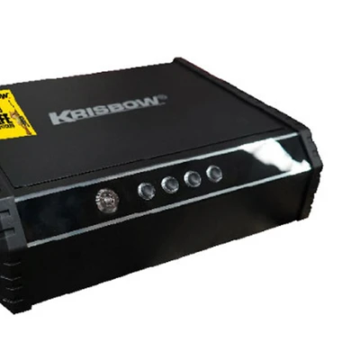 Gambar Krisbow Brankas Senapan 1 Slot 10x37x27.5 cm - Hitam