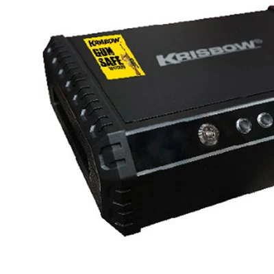 Gambar Krisbow Brankas Senapan 1 Slot 10x37x27.5 cm - Hitam