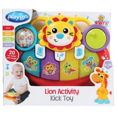 Gambar Playgro Lion Activity Kick Toy Jerrys Class