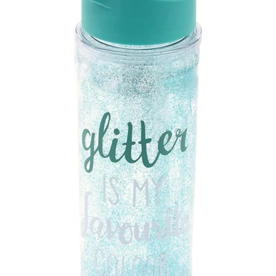 Gambar Smash 500 Ml Botol Minum Glitter - Biru