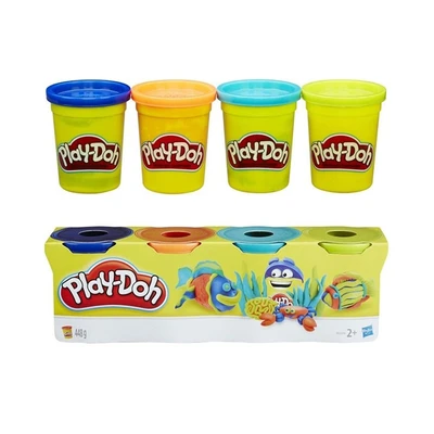 Gambar Play Doh Set 4 Pcs Classic Color 5517 Random