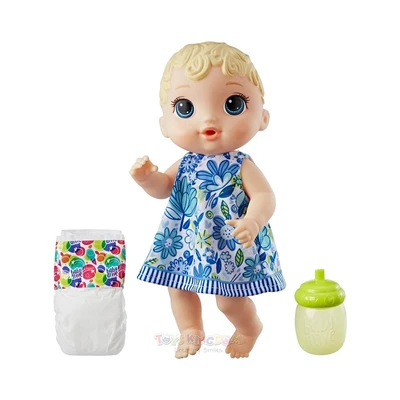 Gambar Baby Alive Boneka Bayi Lil Sips Baby Blonde 0385
