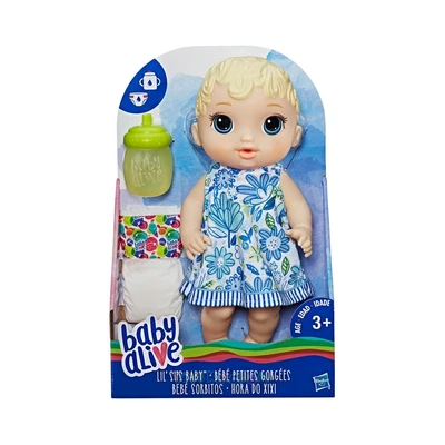 Gambar Baby Alive Boneka Bayi Lil Sips Baby Blonde 0385