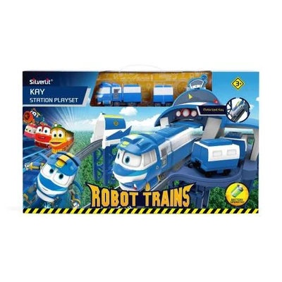Gambar Robot Trains Playset Kays Station 80170