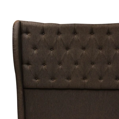 Gambar Informa 180x200 cm Madelyn Headboard Tempat Tidur - Cokelat