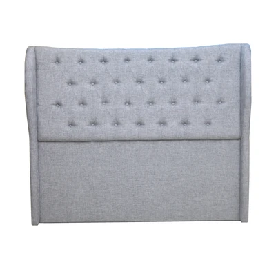 Gambar Informa 160x200 cm Madelyn Headboard Tempat Tidur - Abu-Abu