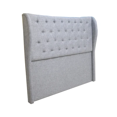 Gambar Informa 200x200cm Madelyn Headboard Tempat Tidur - Abu-Abu