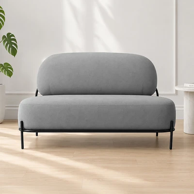 Gambar Informa Snowden Kursi 2 Seater - Abu-Abu
