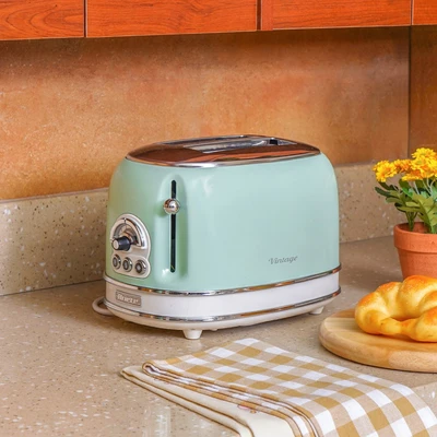 Gambar Ariete Toaster 2 Slice Vintage - Hijau