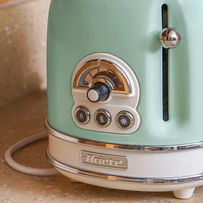 Gambar Ariete Toaster 2 Slice Vintage - Hijau